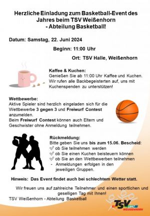 Basketball-Event 2024